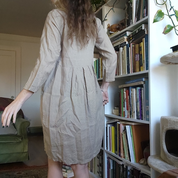 Gudrun Sjödén Swedish Design Linen Dress - Picture 4 of 11